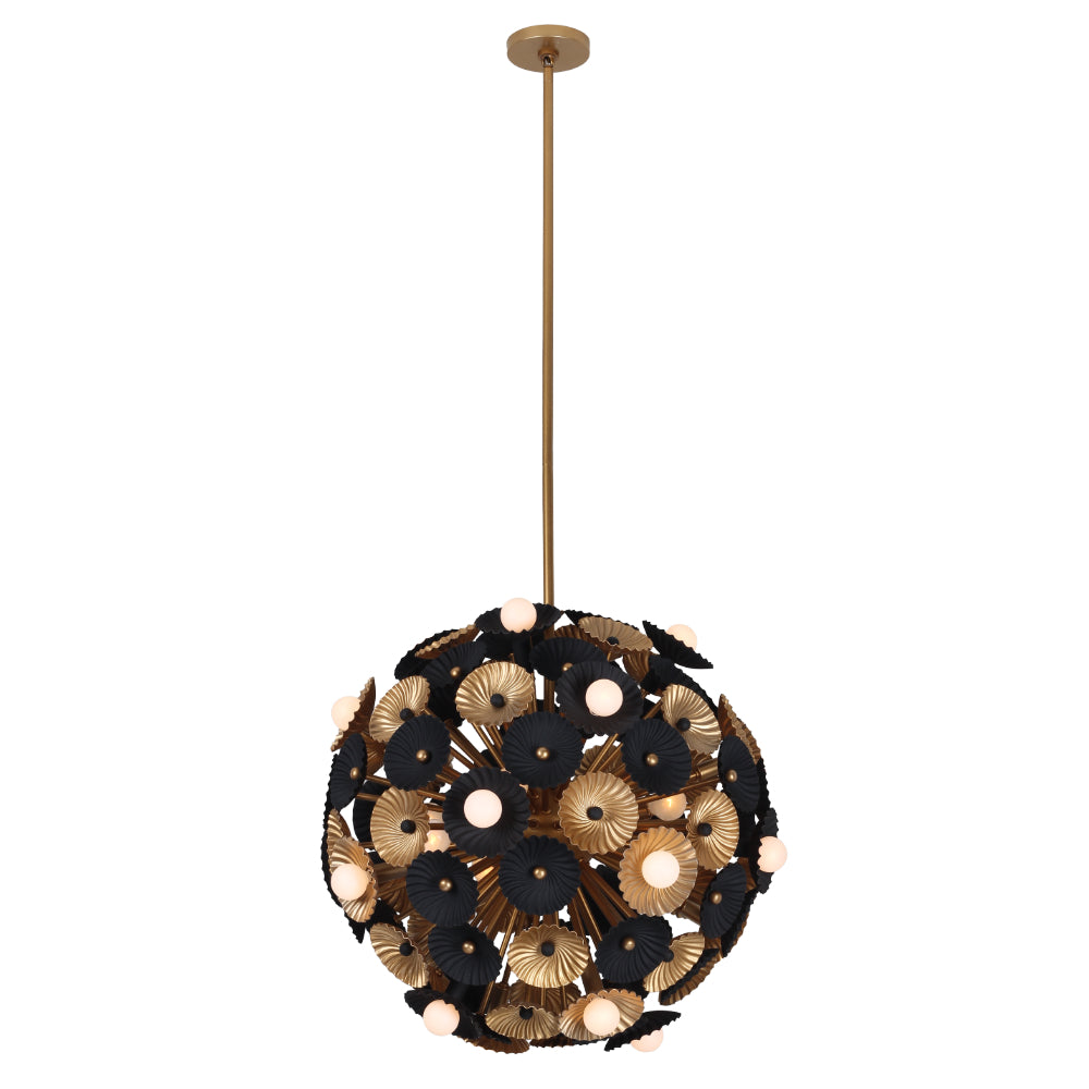 KALCO, DAMASK ORB PENDANT, PENDANT LIGHT