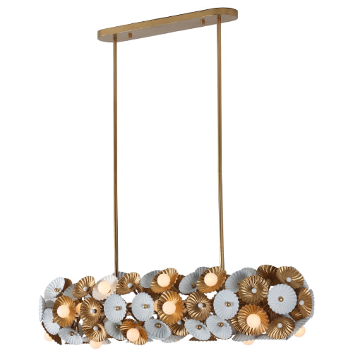 KALCO, DAMASK ISLAND LIGHT, LINEAR LIGHT