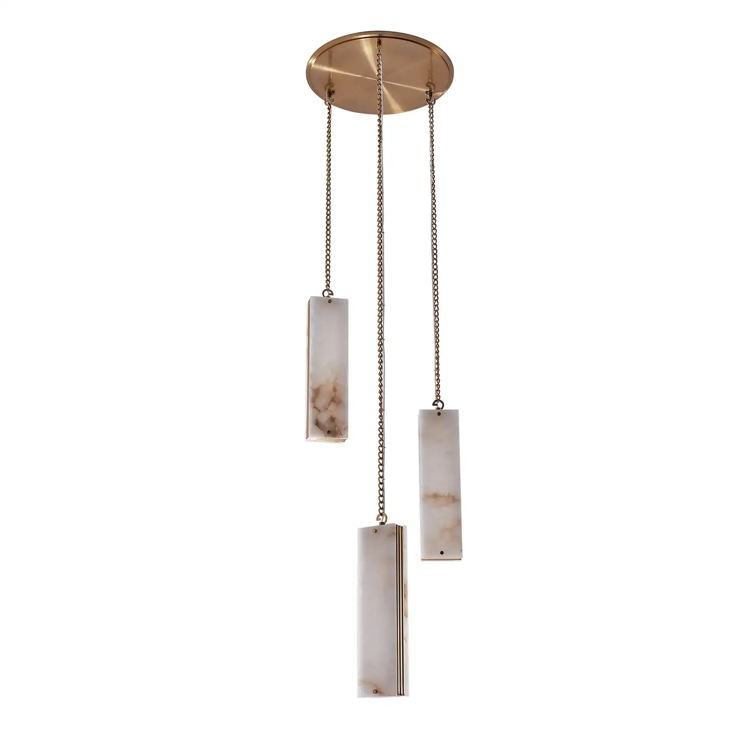 KALCO, VERTICAL THREE DROP LED PENDANT, PENDANT LIGHT