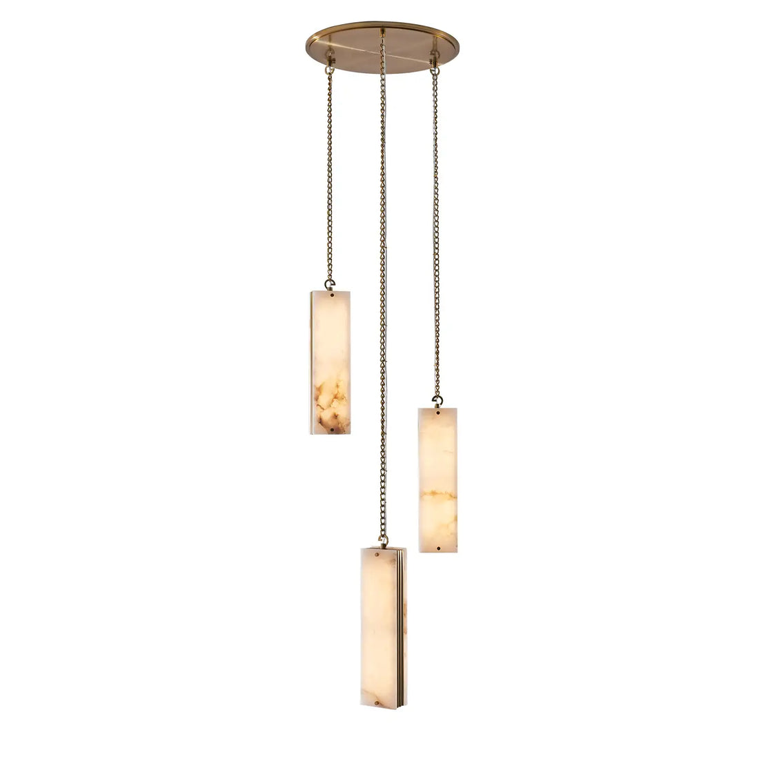 KALCO, VERTICAL THREE DROP LED PENDANT, PENDANT LIGHT