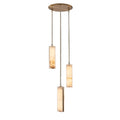 KALCO, VERTICAL THREE DROP LED PENDANT, PENDANT LIGHT