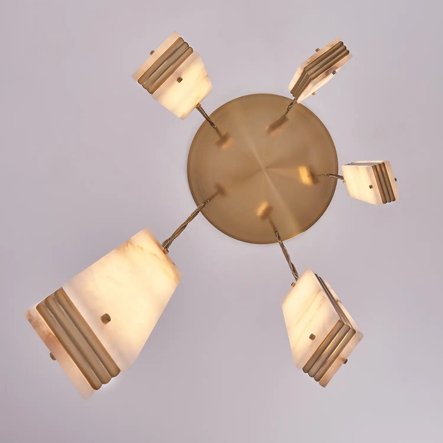 KALCO, VERTICAL FIVE DROP LED PENDANT, PENDANT LIGHT