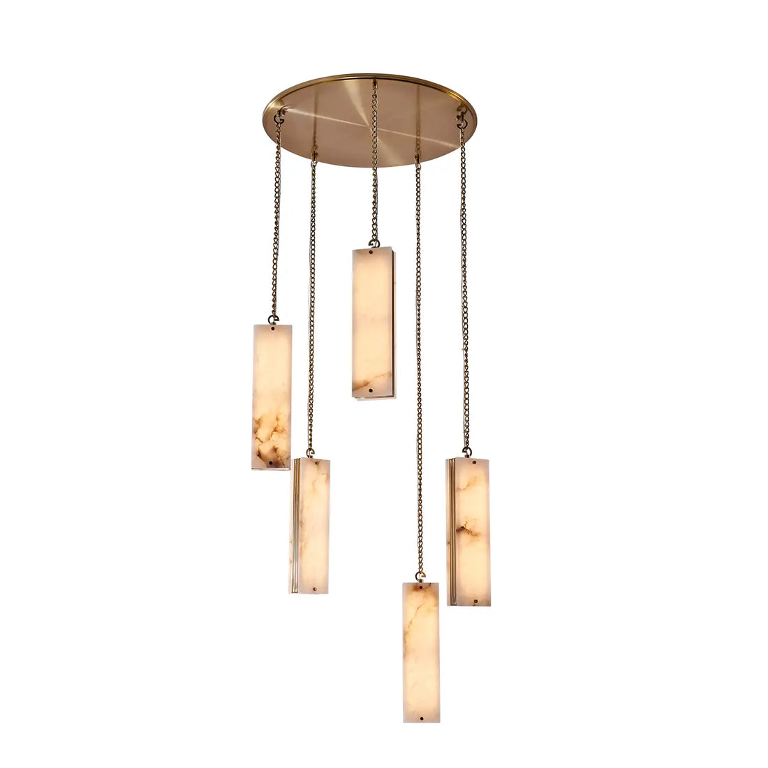 KALCO, VERTICAL FIVE DROP LED PENDANT, PENDANT LIGHT