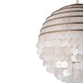 KALCO, SPHERE CAPIZ PENDANT, PENDANT LIGHT