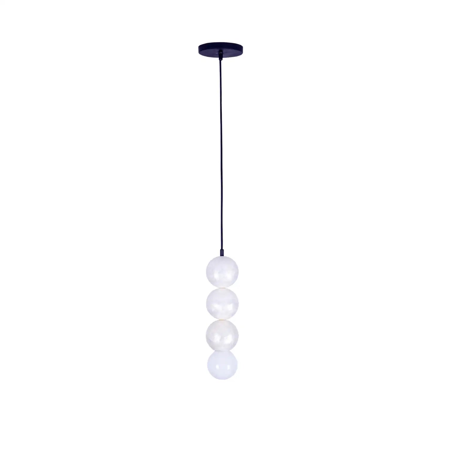 KALCO, PEARLS 3 BALL DROP PENDANT, PENDANT LIGHT