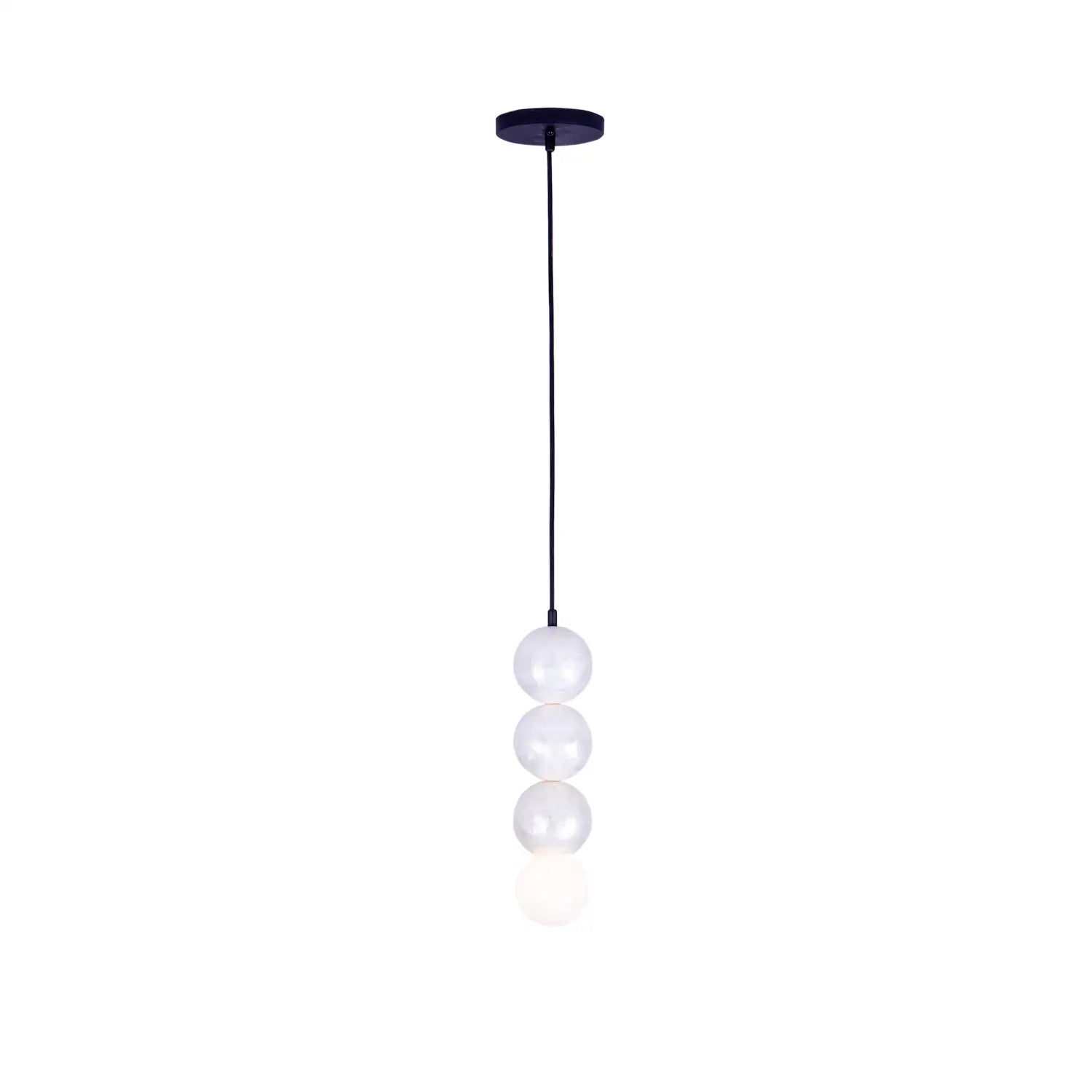 KALCO, PEARLS 3 BALL DROP PENDANT, PENDANT LIGHT