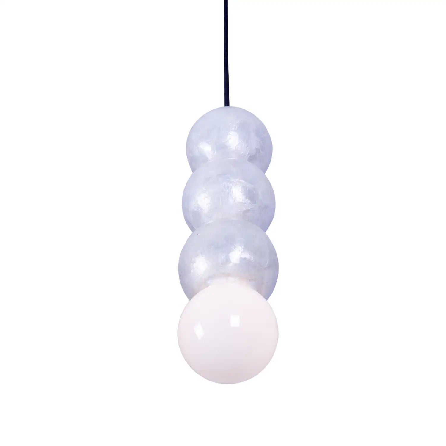 KALCO, PEARLS 3 BALL DROP PENDANT, PENDANT LIGHT
