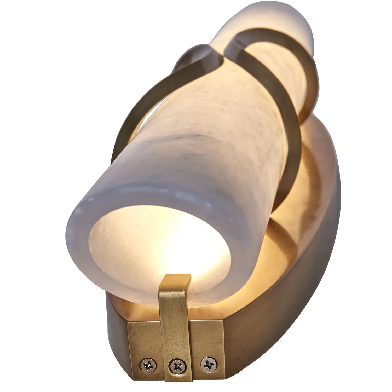 KALCO, GYPSUM TUBULAR LED WALL SCONCE, WALL SCONCES