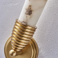 KALCO, GYPSUM LED WALL SCONCE, WALL SCONCES