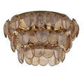 KALCO, UROKO FLUSH MOUNT, FLUSH MOUNT CEILING LIGHTS