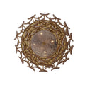 KALCO, UROKO FLUSH MOUNT, FLUSH MOUNT CEILING LIGHTS