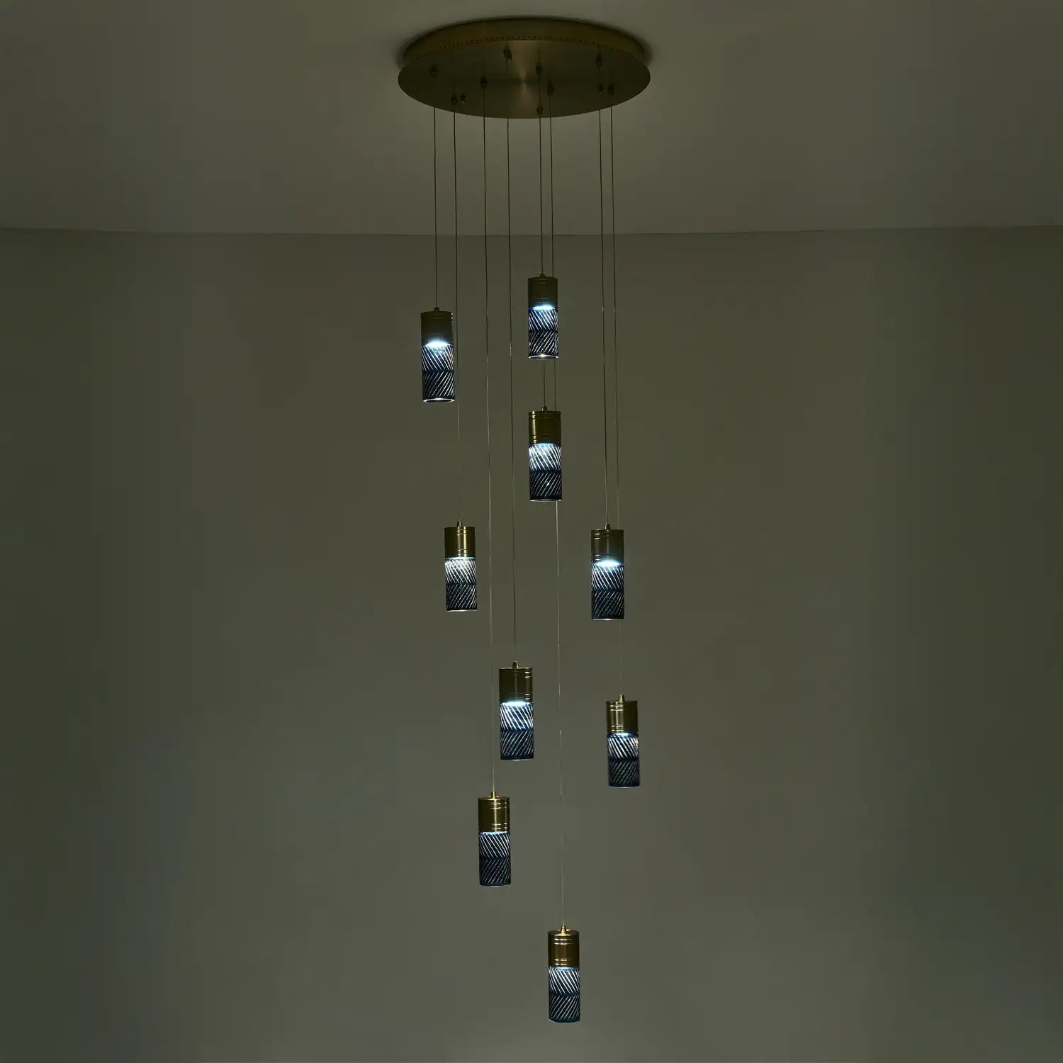 KALCO, KIRIKO CHANDELIER, CHANDELIER LIGHT