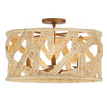 KALCO, SOGA SEMI FLUSH MOUNT, SEMI FLUSH MOUNT LIGHT