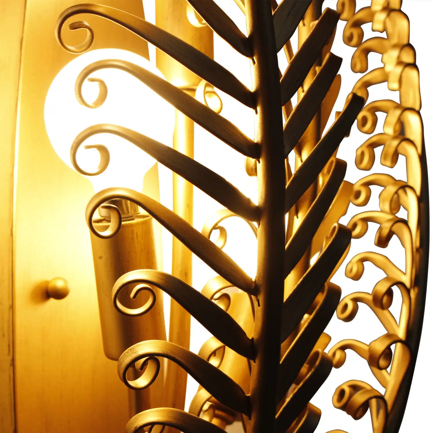 KALCO, FERN WALL SCONCE, WALL SCONCES