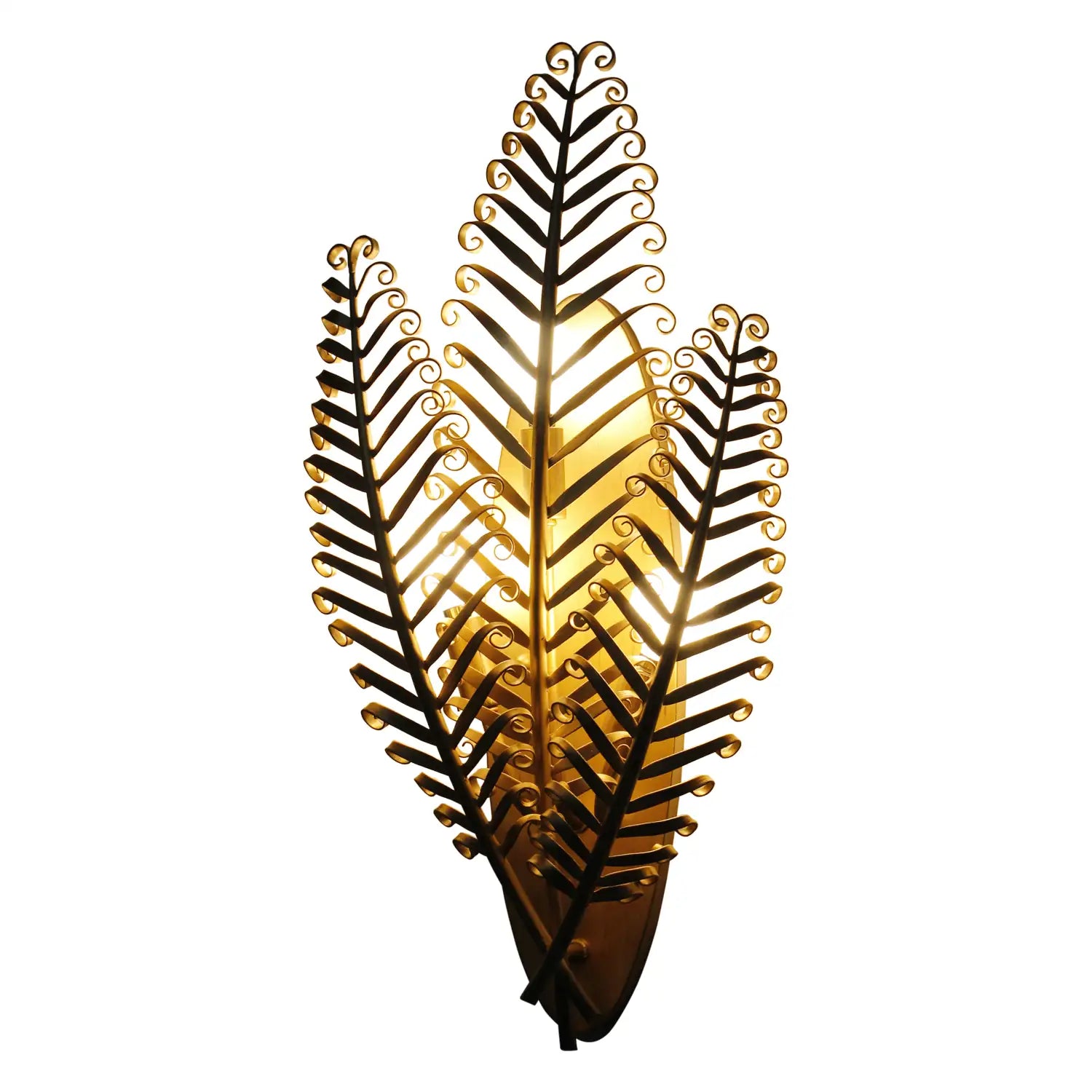 KALCO, FERN WALL SCONCE, WALL SCONCES