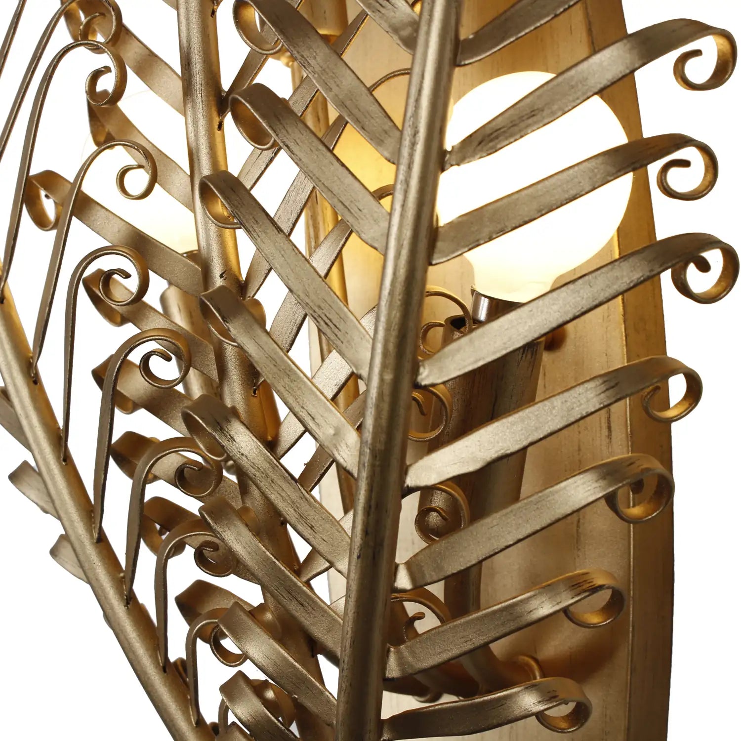 KALCO, FERN WALL SCONCE, WALL SCONCES