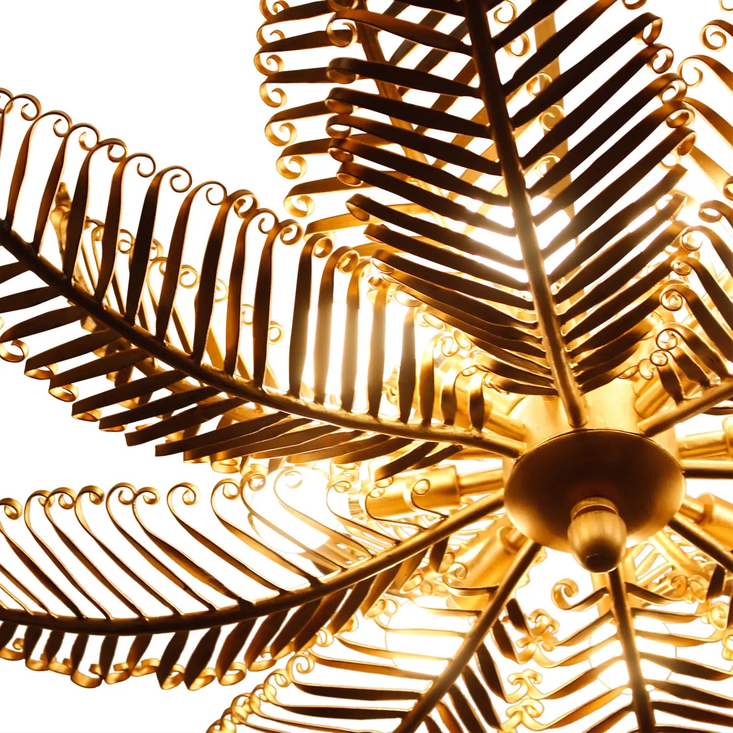 KALCO, FERN CHANDELIER, CHANDELIER LIGHT
