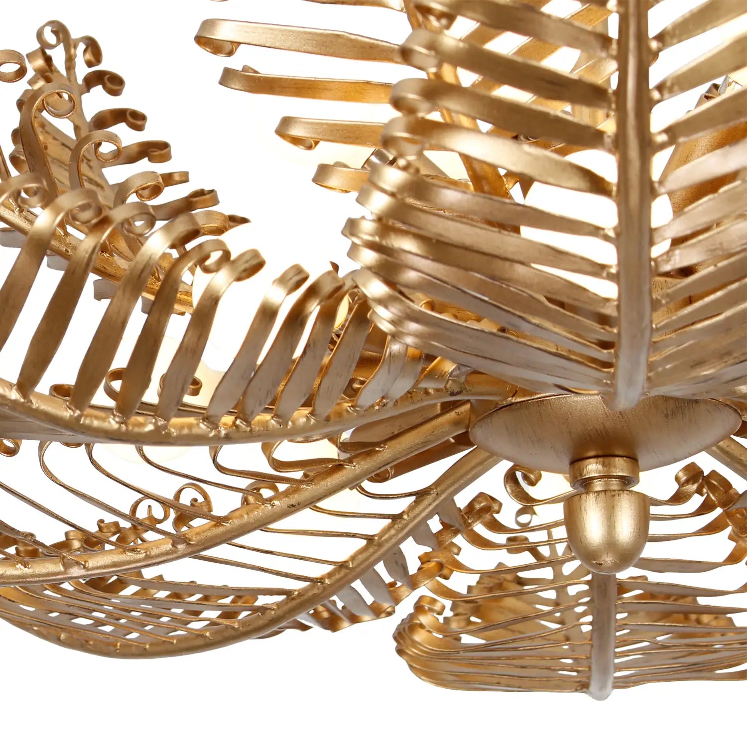 KALCO, FERN CHANDELIER, CHANDELIER LIGHT