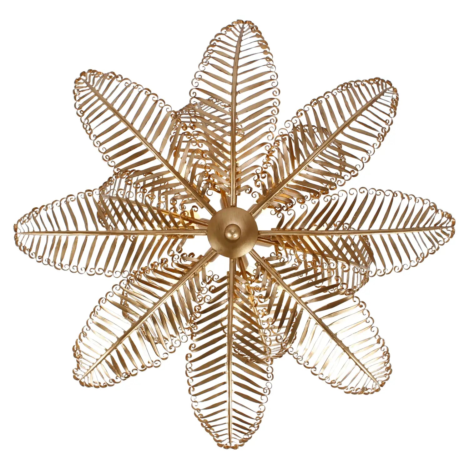 KALCO, FERN CHANDELIER, CHANDELIER LIGHT