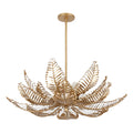 KALCO, FERN CHANDELIER, CHANDELIER LIGHT