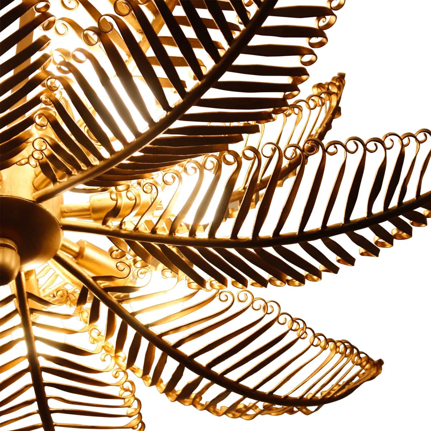 KALCO, FERN CHANDELIER, CHANDELIER LIGHT