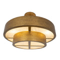 KALCO, MODA SEMI-FLUSH, SEMI FLUSH MOUNT LIGHT