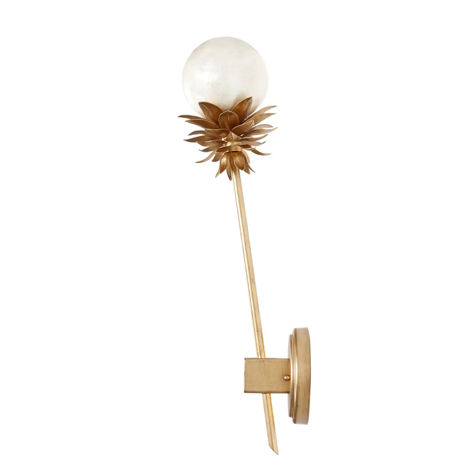 KALCO, FLORETTE WALL SCONCE, WALL SCONCES