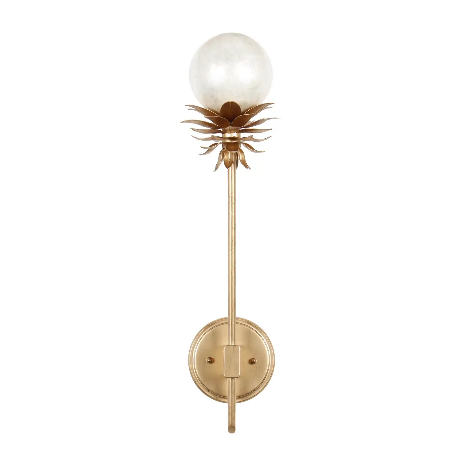 KALCO, FLORETTE WALL SCONCE, WALL SCONCES