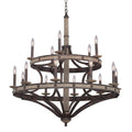 KALCO, CORONADO CHANDELIER, CHANDELIER LIGHT