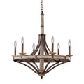KALCO, CORONADO CHANDELIER, CHANDELIER LIGHT