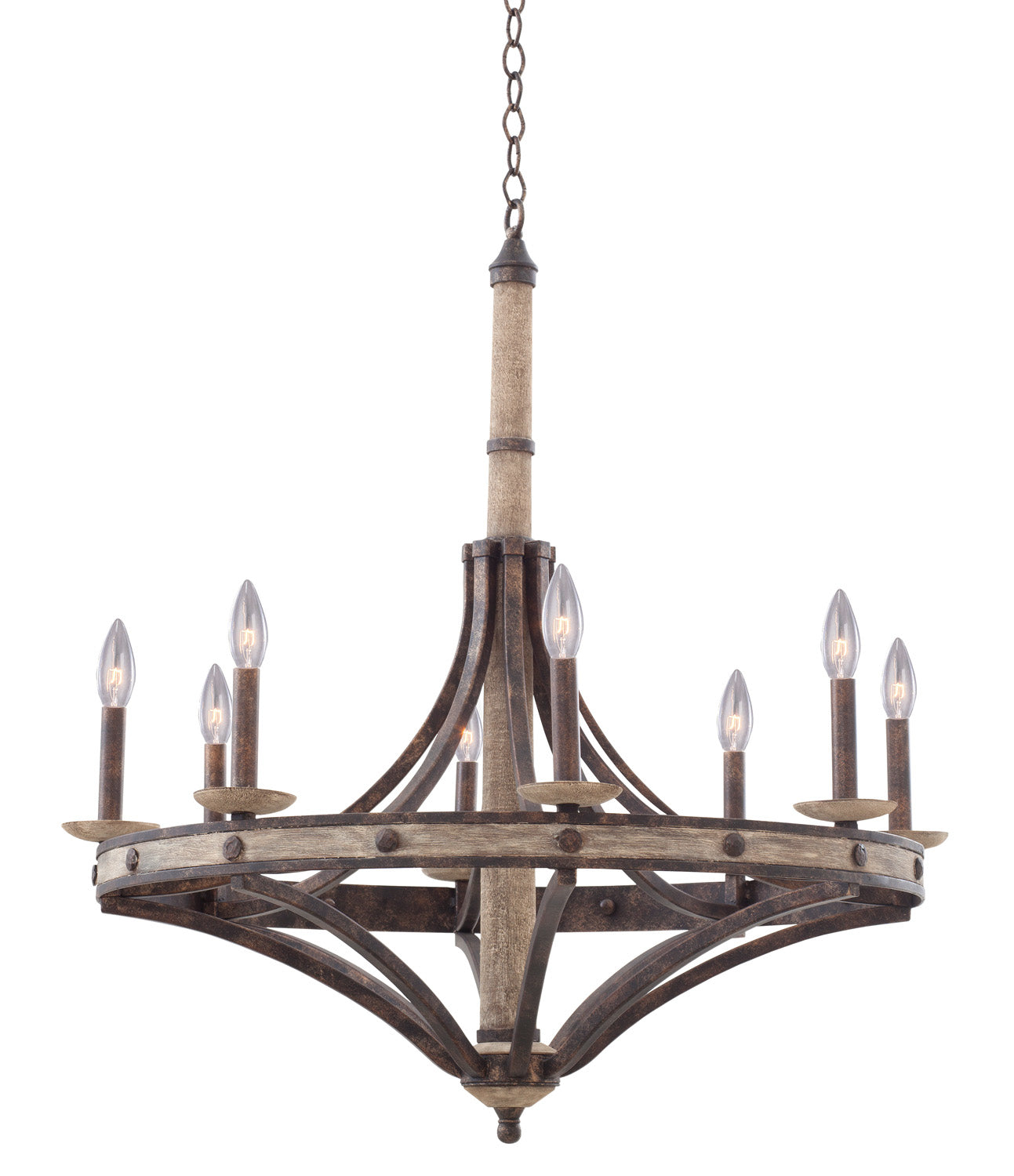 KALCO, CORONADO CHANDELIER, CHANDELIER LIGHT