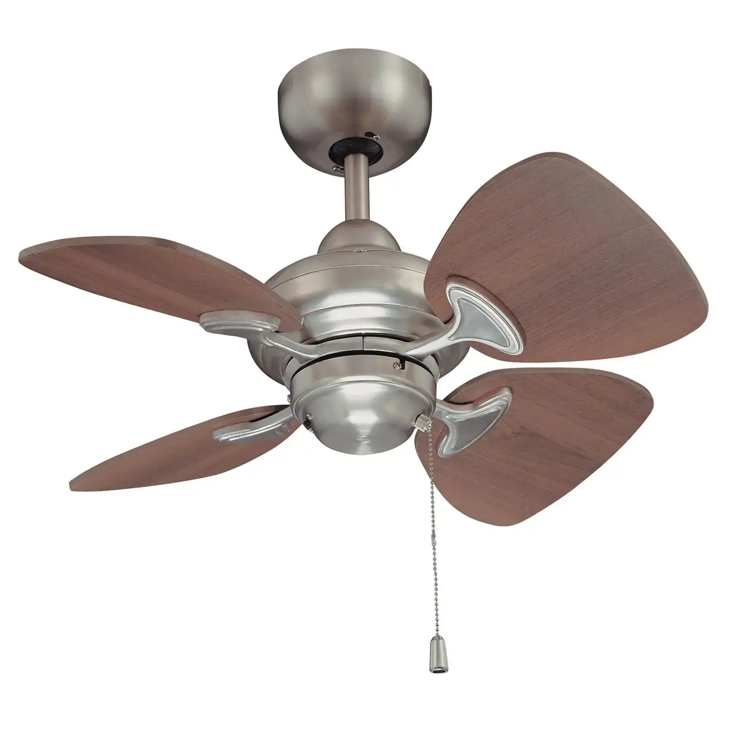 KENDAL, AIRES SATIN NICKEL CEILING FAN, INDOOR CEILING FAN