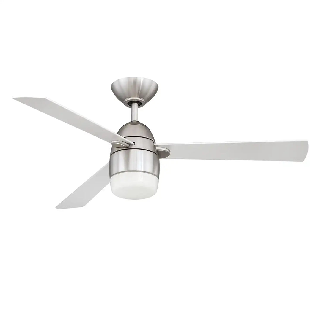 KENDAL, ANTRON LED SATIN NICKEL CEILING FAN, INDOOR CEILING FAN