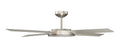 KENDAL, LOPRO LED SATIN NICKEL DC MOTOR CEILING FAN, INDOOR CEILING FAN