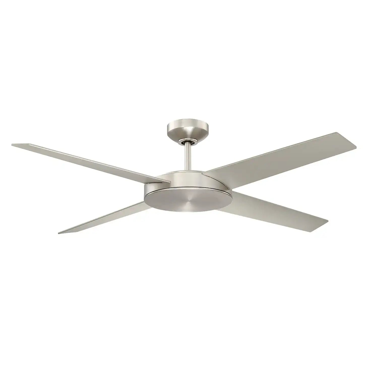 KENDAL, LOPRO LED SATIN NICKEL DC MOTOR CEILING FAN, INDOOR CEILING FAN