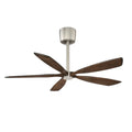 KENDAL, PHANTOM LED SATIN NICKEL DC MOTOR CEILING FAN, INDOOR CEILING FAN