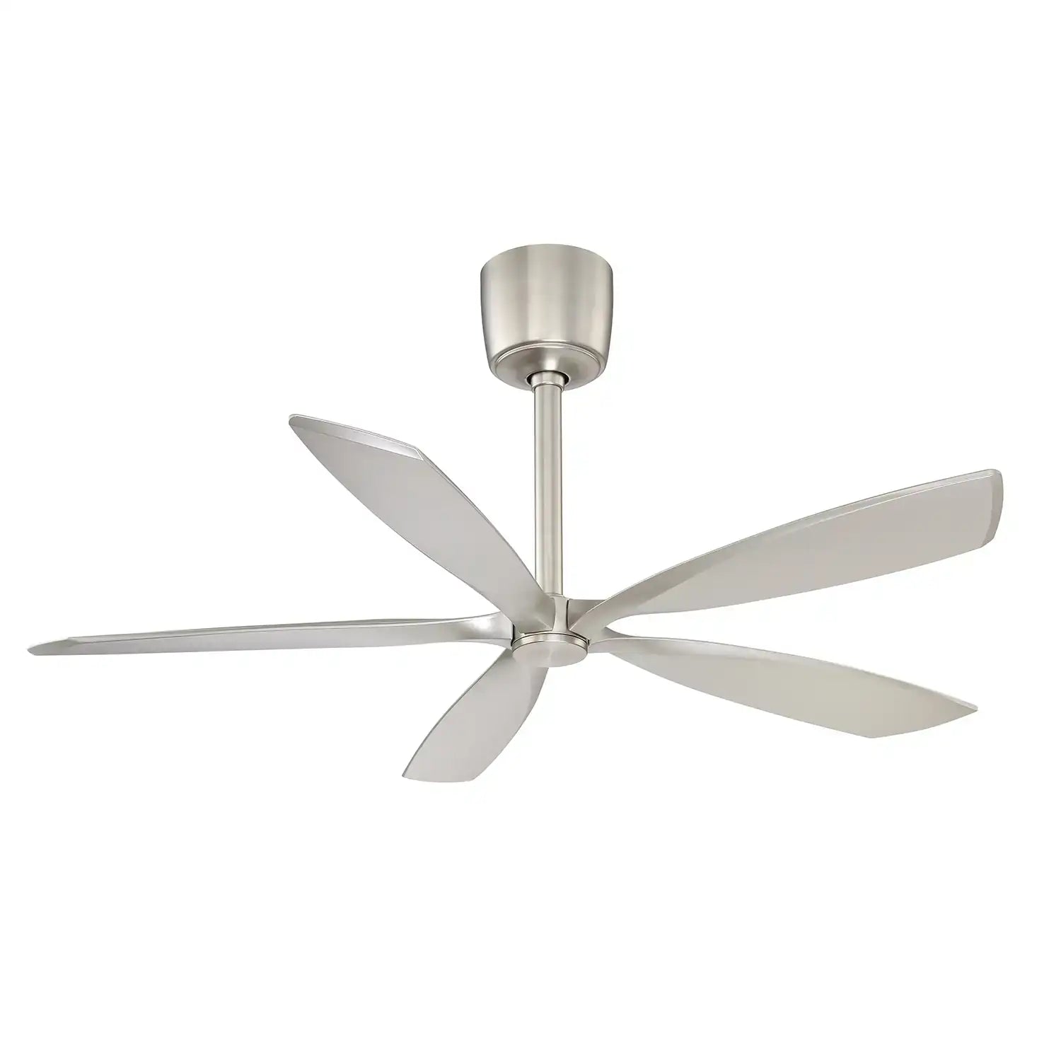 KENDAL, PHANTOM LED SATIN NICKEL DC MOTOR CEILING FAN, INDOOR CEILING FAN