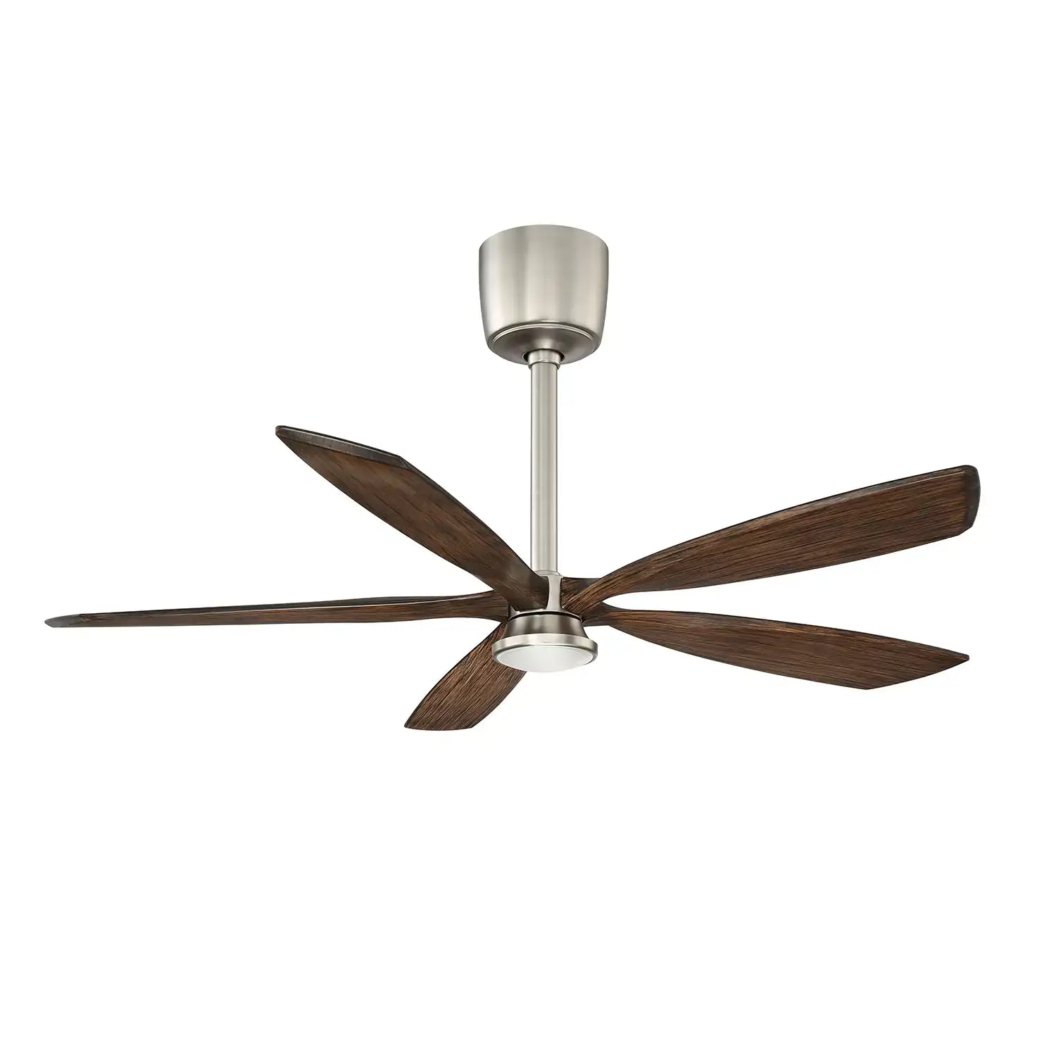 KENDAL, PHANTOM LED SATIN NICKEL DC MOTOR CEILING FAN, INDOOR CEILING FAN