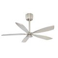 KENDAL, PHANTOM LED SATIN NICKEL DC MOTOR CEILING FAN, INDOOR CEILING FAN