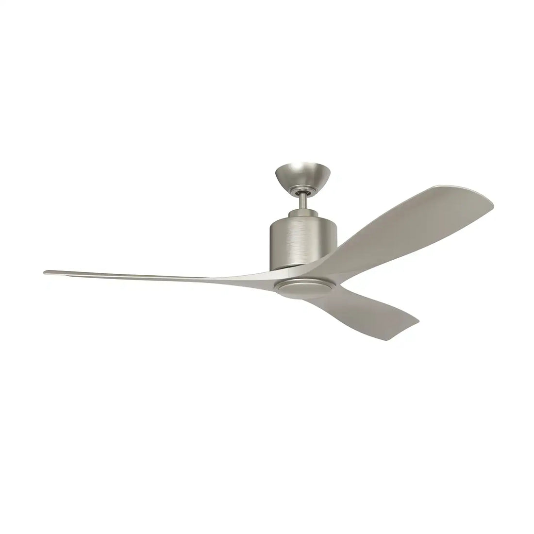 KENDAL, SENTRY SATIN NICKEL CEILING FAN, OUTDOOR CEILING FAN
