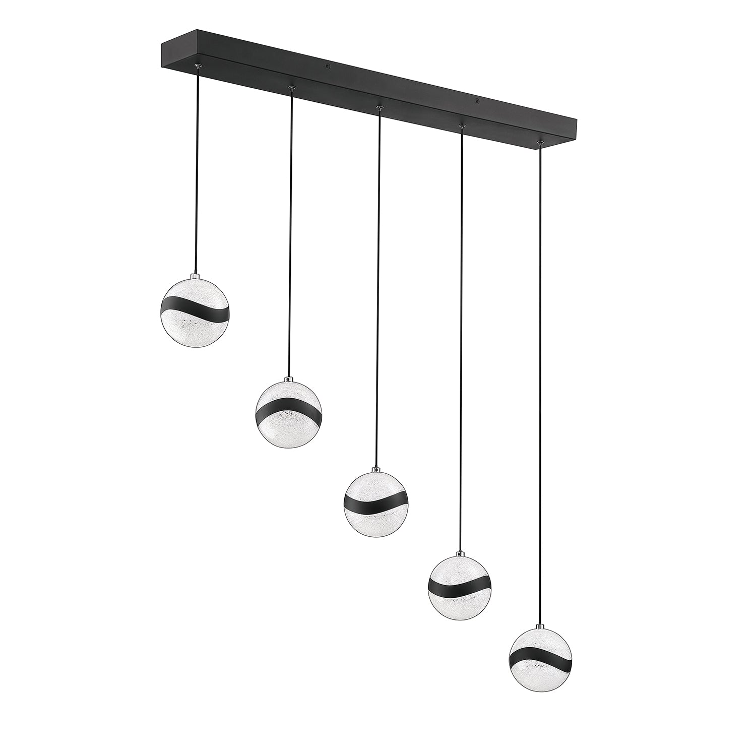 KENDAL LIGHTING PF145-5LBR-BLK 7164f219-3d41-4e76-a56c-f22f30b7ab5f
