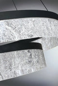 KENDAL, ARCTIC ICE 2-TIER LED PENDANT, PENDANT LIGHT