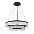 KENDAL, ARCTIC ICE 2-TIER LED PENDANT, PENDANT LIGHT