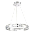 KENDAL, SATERN SERIES 41 WATT STAINLESS INTEGRATED LED RING PENDANT, PENDANT LIGHT