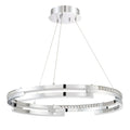 KENDAL, SATERN SERIES 50 WATT STAINLESS INTEGRATED LED RING PENDANT, PENDANT LIGHT