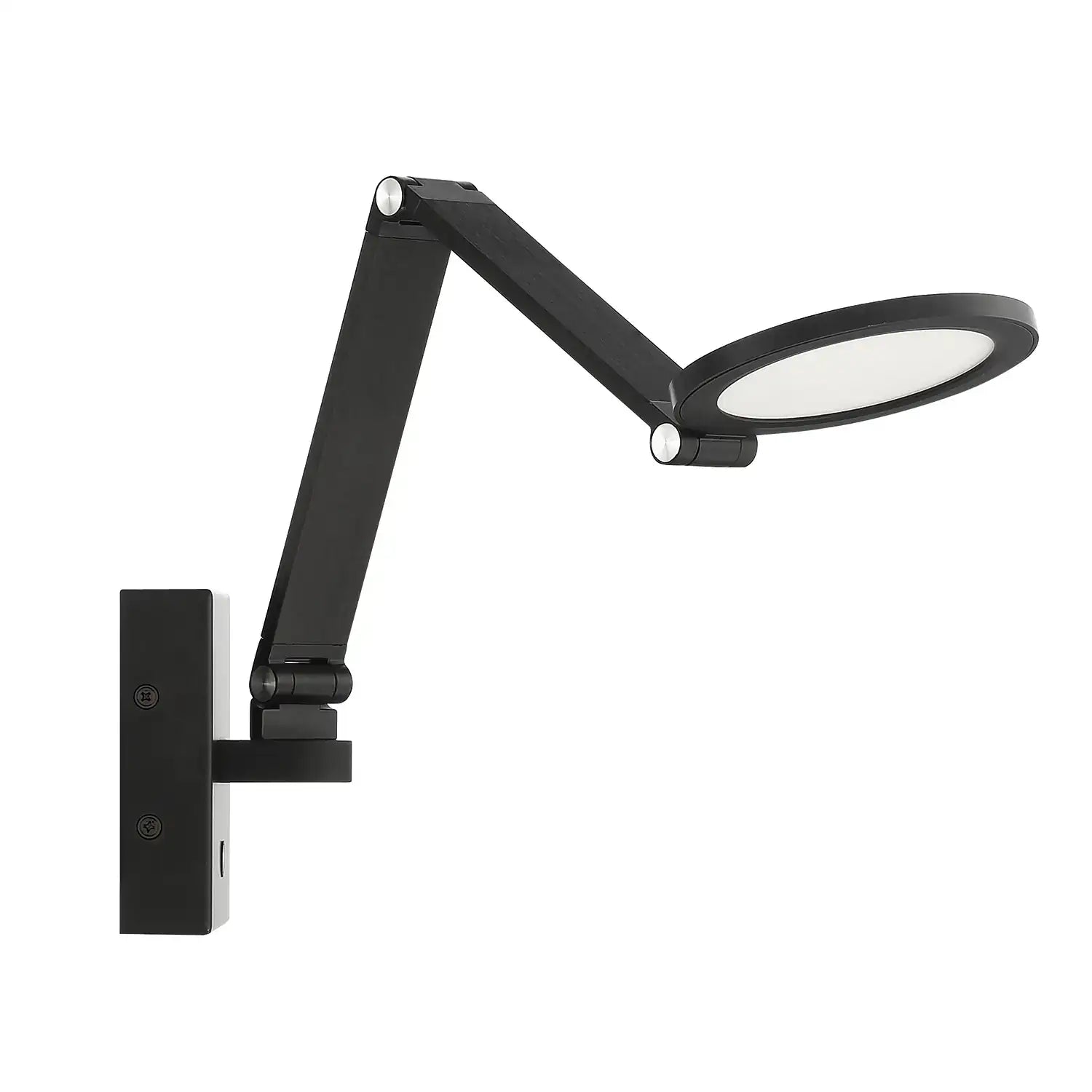 KENDAL, ROUNDO LED SWING ARM, WALL SCONCES