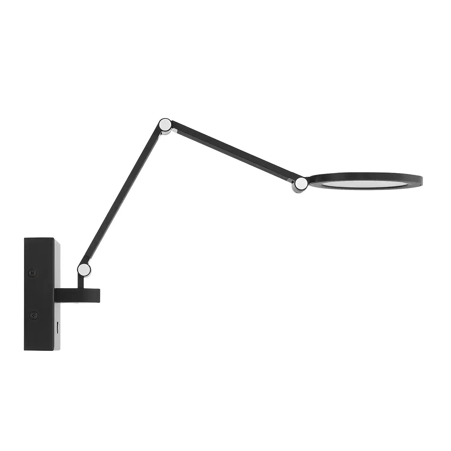 KENDAL, ROUNDO LED SWING ARM, WALL SCONCES