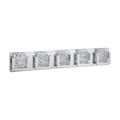 KENDAL, ICE-LAVA LED VANITY LIGHT, VANITY LIGHT
