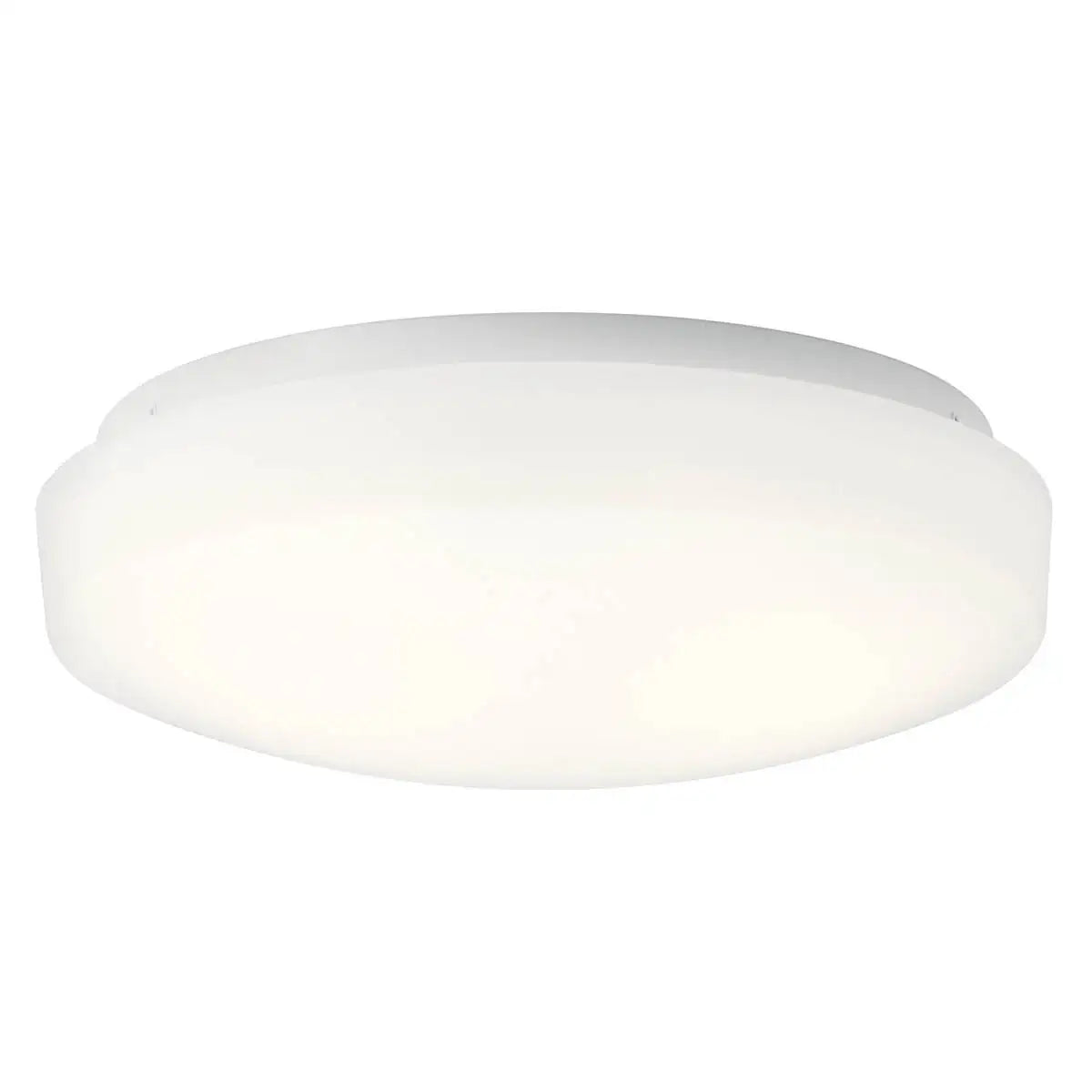 KICHLER, LED WHITE FLUSH MOUNT, FLUSH MOUNT CEILING LIGHTS
