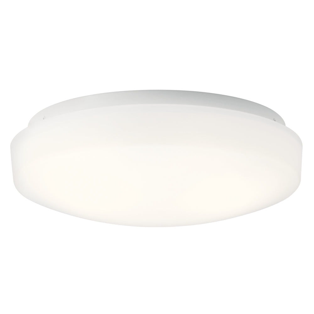 KICHLER, LED WHITE FLUSH MOUNT, FLUSH MOUNT CEILING LIGHTS